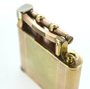 VINTAGE ROSE GOLD PLATE DUNHILL COMPACT LIGHTER BARLEY PATTERN OFFERED BY ANTIQUE DIGGER