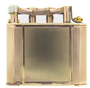 VINTAGE ROSE GOLD PLATE DUNHILL COMPACT LIGHTER BARLEY PATTERN OFFERED BY ANTIQUE DIGGER