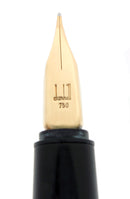 C1978 ALFRED DUNHILL GEMLINE CLASSIC DRESS FOUNTAIN PEN BALLPOINT SET RESTORED OFFERED BY ANTIQUE DIGGER