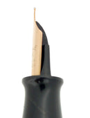 LATE 1930S EAGLE GREEN PARQUET PATTERN LEVER FILLER FOUNTAIN PEN RESTORED OFFERED BY ANTIQUE DIGGER