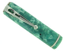 CIRCA 1941 ESTERBROOK CRACKED ICE BLUE GREEN FOUNTAIN PEN CAP PART OFFERED BY ANTIQUE DIGGER