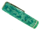 CIRCA 1941 ESTERBROOK CRACKED ICE BLUE GREEN FOUNTAIN PEN CAP PART OFFERED BY ANTIQUE DIGGER