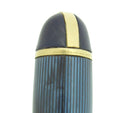 CIRCA 1942 EVERSHARP SKYLINE BLUE MOIRE FOUNTAIN PEN STANDARD SIZE RESTORED OFFERED BY ANTIQUE DIGGER