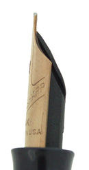 CIRCA 1942 EVERSHARP SKYLINE STANDARD SIZE FOUNTAIN PEN SMOOTH STUB NIB RESTORED OFFERED BY ANTIQUE DIGGER