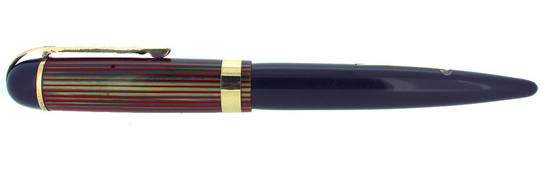 CIRCA 1942 EVERSHARP SKYLINE STANDARD SIZE FOUNTAIN PEN SMOOTH STUB NIB RESTORED OFFERED BY ANTIQUE DIGGER