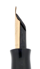 C1943 EVERSHARP SKYLINE FOUNTAIN PEN GOLD BARREL BLACK BODY SET MINT STICKERED OFFERED BY ANTIQUE DIGGER