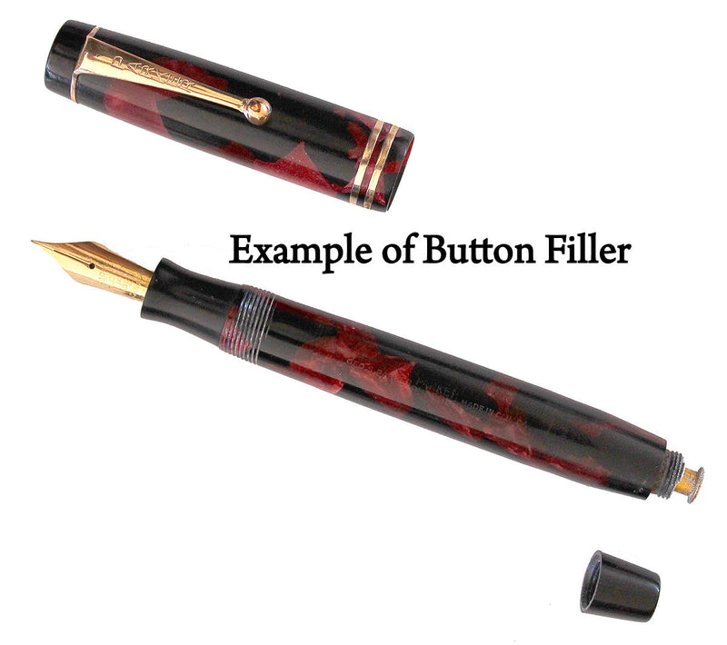 Example of Button Filler with New Rubber Sac