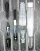 2017 FRANKLIN CHRISTOPH MODEL 66 BROAD NIB SOLID ICE FOUNTAIN PEN W/BOX OFFERED BY ANTIQUE DIGGER