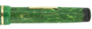 1930s GOLD BOND STONITE JADE RINGTOP FOUNTAIN PEN SMOOTH NIB RESTORED OFFERED BY ANTIQUE DIGGER