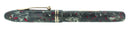 1930s GOLD BOND GREY PEARL FOUNTAIN PEN F-BB SEMI-FLEX NIB RESTORED OFFERED BY ANTIQUE DIGGER