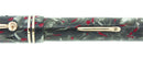 1930s GOLD BOND GREY PEARL FOUNTAIN PEN F-BB SEMI-FLEX NIB RESTORED OFFERED BY ANTIQUE DIGGER