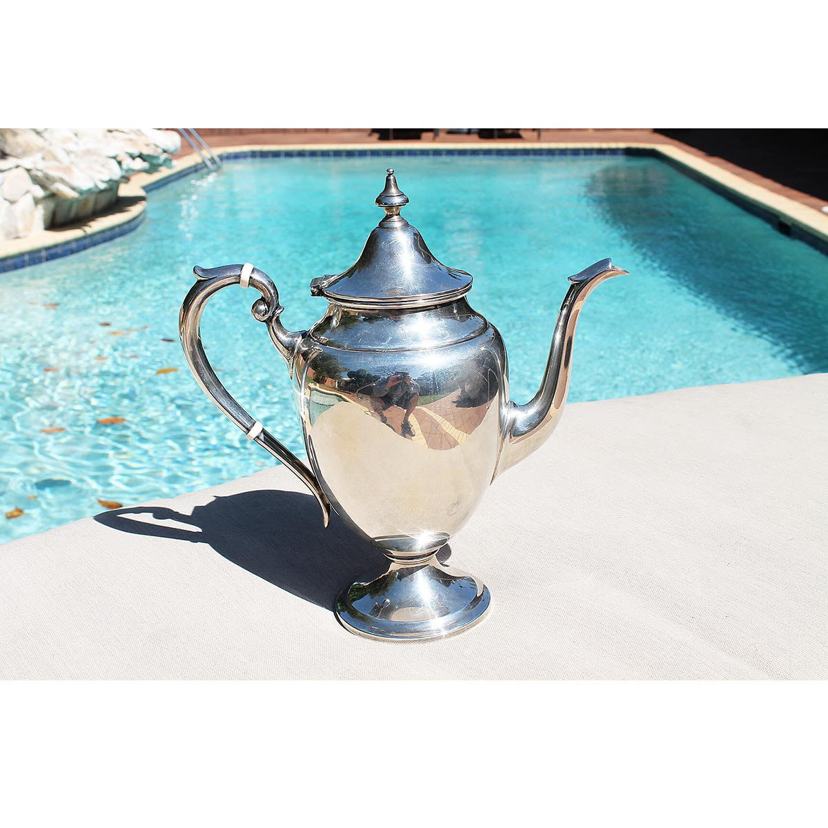 Vintage Art Deco Silver Plated Teapot Creamer – Sunbeam Vintage