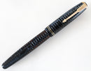 1946 PARKER AZURE CELLULOID VACUMATIC MAJOR FOUNTAIN PEN