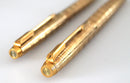 PARKER 75 VENDOME PRINCE DE GALLES FOUNTAIN PEN SET WITH 14K GOLD FINE NIB NEW IN BOX
