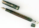 RESTORED 1936 PARKER EMERALD PEARL DOUBLE JEWEL VACUMATIC FOUNTAIN PEN SET 