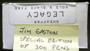 SHEAFFER LEGACY 2 SPECIAL EDITION JIM GASTON MATTE BLACK GOLD CAP FOUNTAIN PEN MINT NOS OFFERED BY ANTIQUE DIGGER