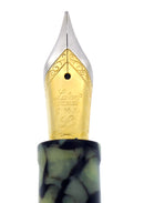 LABAN SCEPTER TERRAZZO MARBLE MEDIUM NIB FOUNTAIN PEN NEVER INKED NEW OLD STOCK OFFERED BY ANTIQUE DIGGER
