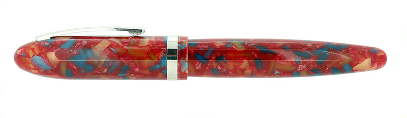 LABAN MENTO CELEBRATION RED MEDIUM NIB FOUNTAIN PEN MINT NEVER INKED NEW OLD STOCK OFFERED BY ANTIQUE DIGGER