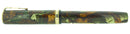C1930 WATERMAN LADY PATRICIA MOSS AGATE FOUNTAIN PEN XF-BBB FLEX NIB RESTORED OFFERED BY ANTIQUE DIGGER