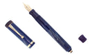 1927 PARKER SENIOR DUOFOLD BLUE ON BLUE LAPIS FOUNTAIN PEN XF-BB NIB RESTORED OFFERED BY ANTIQUE DIGGER