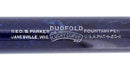 1927 PARKER SENIOR DUOFOLD BLUE ON BLUE LAPIS FOUNTAIN PEN XF-BB NIB RESTORED OFFERED BY ANTIQUE DIGGER