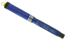 CIRCA 1929 PARKER DUOFOLD LAPIS WHITE ON BLUE FOUNTAIN PEN LUCKY CURVE NEAR MINT OFFERED BY ANTIQUE DIGGER