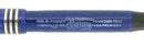 CIRCA 1929 PARKER DUOFOLD LAPIS WHITE ON BLUE FOUNTAIN PEN LUCKY CURVE NEAR MINT OFFERED BY ANTIQUE DIGGER