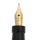 CIRCA 1929 PARKER DUOFOLD LAPIS WHITE ON BLUE FOUNTAIN PEN LUCKY CURVE NEAR MINT OFFERED BY ANTIQUE DIGGER