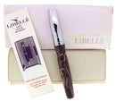 LIBELLE VORTEX MOCHA SWIRL ACRYLIC ROLLERBALL PEN NEW OLD STOCK IN BOX OFFERED BY ANTIQUE DIGGER