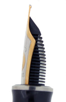 PELIKAN M805 SOUVERAN BLACK FOUNTAIN PEN RHODIUM TRIM 18C MEDIUM NIB NEAR MINT OFFERED BY ANTIQUE DIGGER