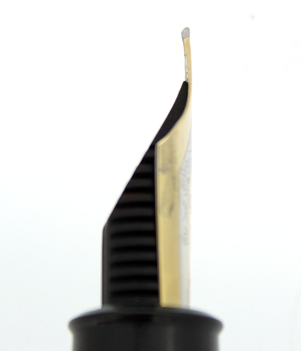 CIRCA 1955 MONTBLANC 149 FOUNTAIN PEN SILVER RING CAP BANDING M BB NIB circa-1955-montblanc-149-fountain-pen-silver-ring-cap-banding-m-bb-nib