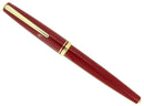 NEW OLD STOCK MONTBLANC GENERATIONS RED & GOLD FOUNTAIN PEN BROAD NIB NEVER INKED STICKERED OFFERED BY ANTIQUE DIGGER