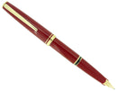 NEW OLD STOCK MONTBLANC GENERATIONS RED & GOLD FOUNTAIN PEN BROAD NIB NEVER INKED STICKERED OFFERED BY ANTIQUE DIGGER