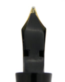 CIRCA 1940 MONTBLANC 136 FOUNTAIN PEN M-BBB+ BI-COLOR NIB RESTORED OFFERED BY ANTIQUE DIGGER