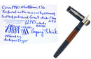 CIRCA 1940 MONTBLANC 136 FOUNTAIN PEN M-BBB+ BI-COLOR NIB RESTORED OFFERED BY ANTIQUE DIGGER