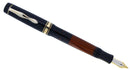 CIRCA 1940 MONTBLANC 136 FOUNTAIN PEN M-BBB+ BI-COLOR NIB RESTORED OFFERED BY ANTIQUE DIGGER