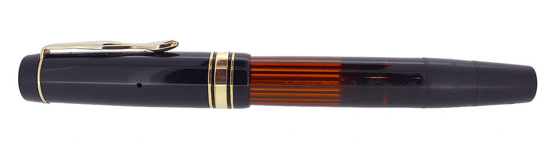 CIRCA 1940 MONTBLANC 136 FOUNTAIN PEN M-BBB+ BI-COLOR NIB RESTORED OFFERED BY ANTIQUE DIGGER