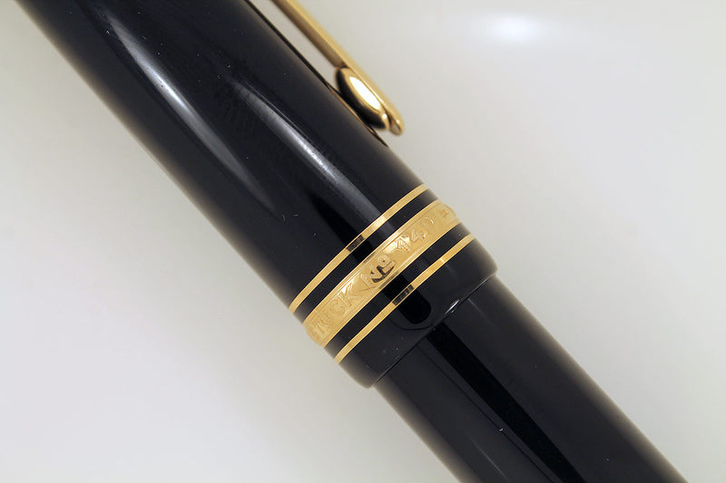 VINTAGE NEW OLD STOCK MONTBLANC MEISTERSTUCK N°149 FOUNTAIN PEN 14C NIB MINT OFFERED BY ANTIQUE DIGGER