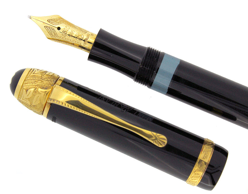 MONTBLANC VOLTAIRE LIMITED EDITION MEISTERSTUCK FOUNTAIN PEN NEW IN BOX WITH PAPERS OFFERED BY ANTIQUE DIGGER