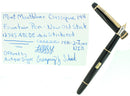 MONTBLANC MEISTERSTUCK N°144 CLASSIQUE FINE NIB STICKERED WITH BOX FOUNTAIN PEN OFFERED BY ANTIQUE DIGGER