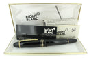 CIRCA 1985 MONTBLANC MEISTERSTUCK N°149 FOUNTAIN PEN WITH BOX M-BB FLEX NIB RESTORED OFFERED BY ANTIQUE DIGGER