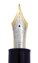 CIRCA 1985 MONTBLANC MEISTERSTUCK N°149 FOUNTAIN PEN WITH BOX M-BB FLEX NIB RESTORED OFFERED BY ANTIQUE DIGGER