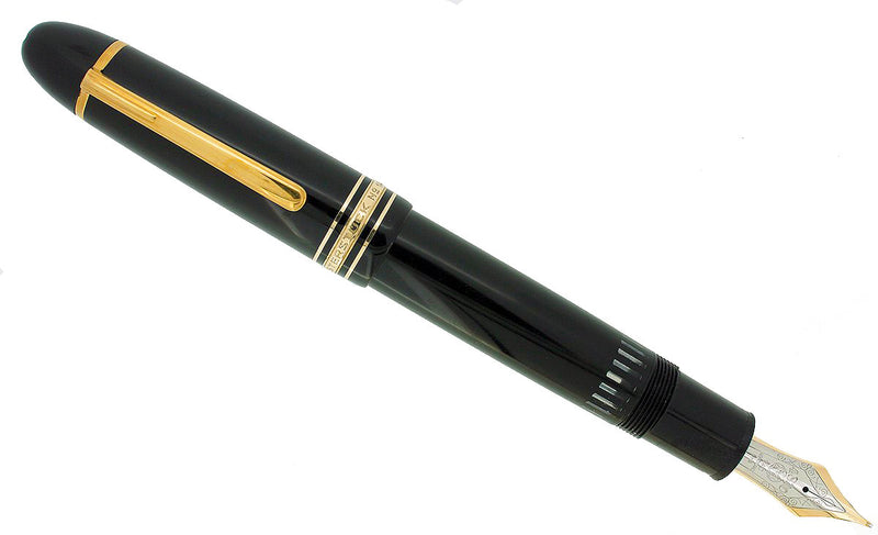 VINTAGE MONTBLANC MEISTERSTUCK N°149 FOUNTAIN PEN 14C BROAD NIB GERMANY RESTORED OFFERED BY ANTIQUE DIGGER