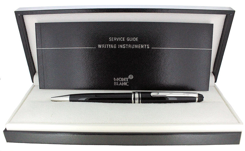 MONTBLANC MEISTERSTUCK 164 PLATINUM FINISH CLASSIQUE BALLPOINT PEN NEW IN BOX OFFERED BY ANTIQUE DIGGER