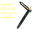 1990S MONTBLANC MEISTERSTUCK LEGRAND N° 166 HIGHLIGHTER MARKER  OFFERED BY ANTIQUE DIGGER