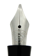 CIRCA 1941 MONTBLANC 234 1/2 FOUNTAIN PEN B-BB BROAD OBLIQUE NIB RESTORED OFFERED BY ANTIQUE DIGGER