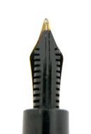 CIRCA 1957 MONTBLANC 264 FOUNTAIN PEN 14C F to BB SEMI-FLEX NIB RESTORED OFFERED BY ANTIQUE DIGGER