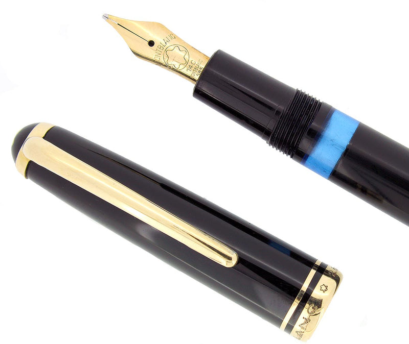 CIRCA 1957 MONTBLANC 264 FOUNTAIN PEN 14C F to BB SEMI-FLEX NIB RESTORED OFFERED BY ANTIQUE DIGGER