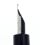 CIRCA 1956 MONTBLANC 342 FOUNTAIN PEN M to BB+ SEMI-FLEX OBLIQUE NIB RESTORED OFFERED BY ANTIQUE DIGGER