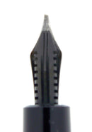 CIRCA 1956 MONTBLANC 342 FOUNTAIN PEN M to BB+ SEMI-FLEX OBLIQUE NIB RESTORED OFFERED BY ANTIQUE DIGGER